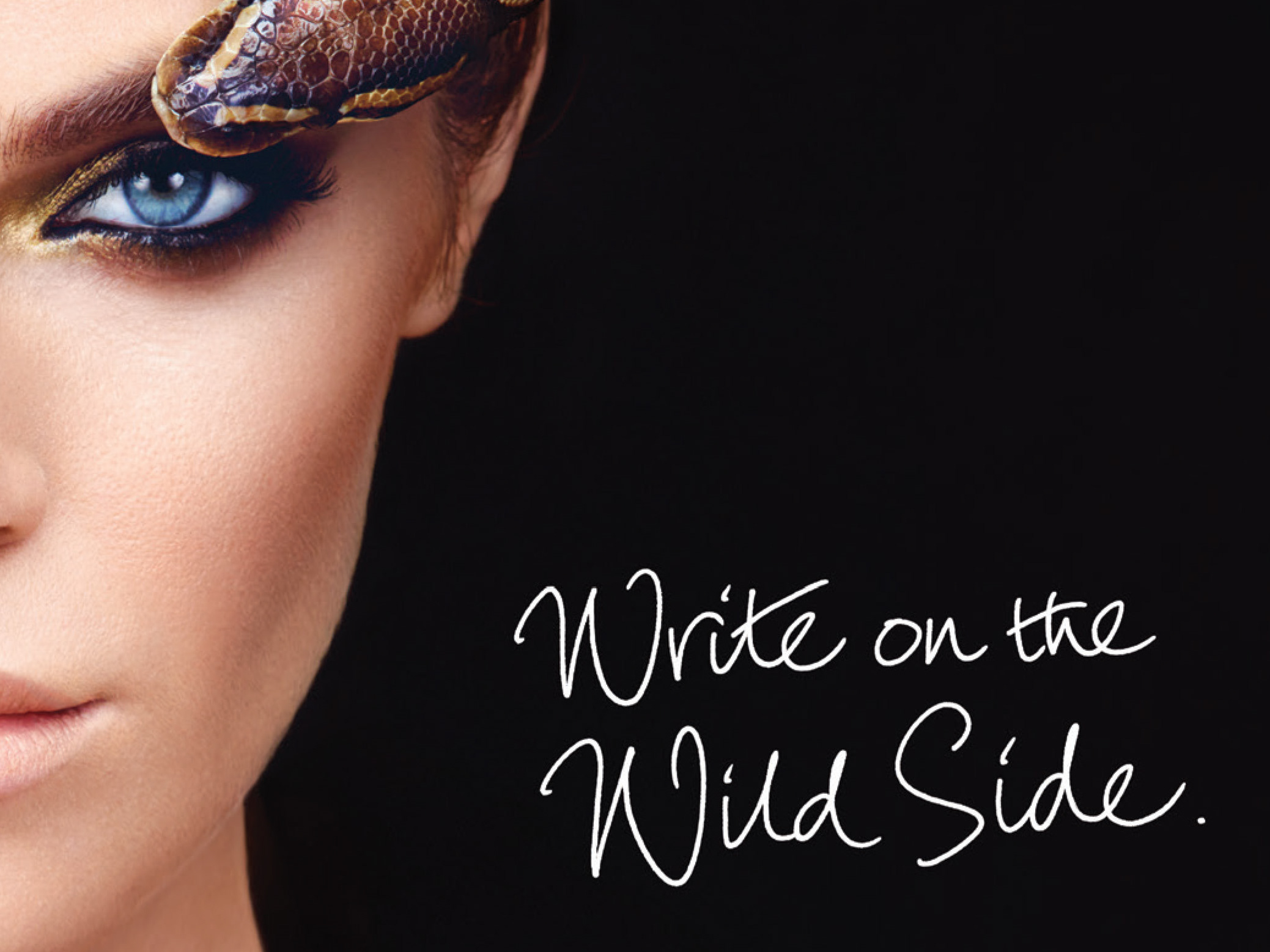 インクブラシレタリングの作品